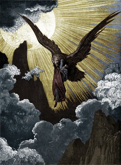Il Purgatorio di Dante da Gustave Dore
